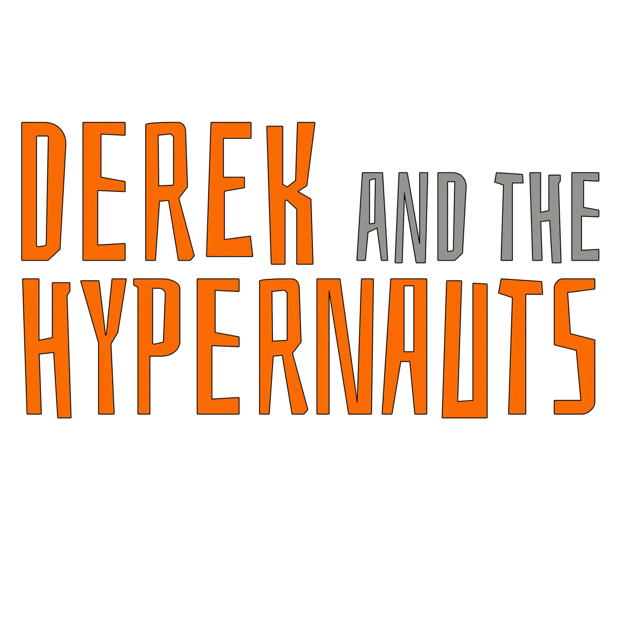 Derek and the Hypernauts Logo Tee