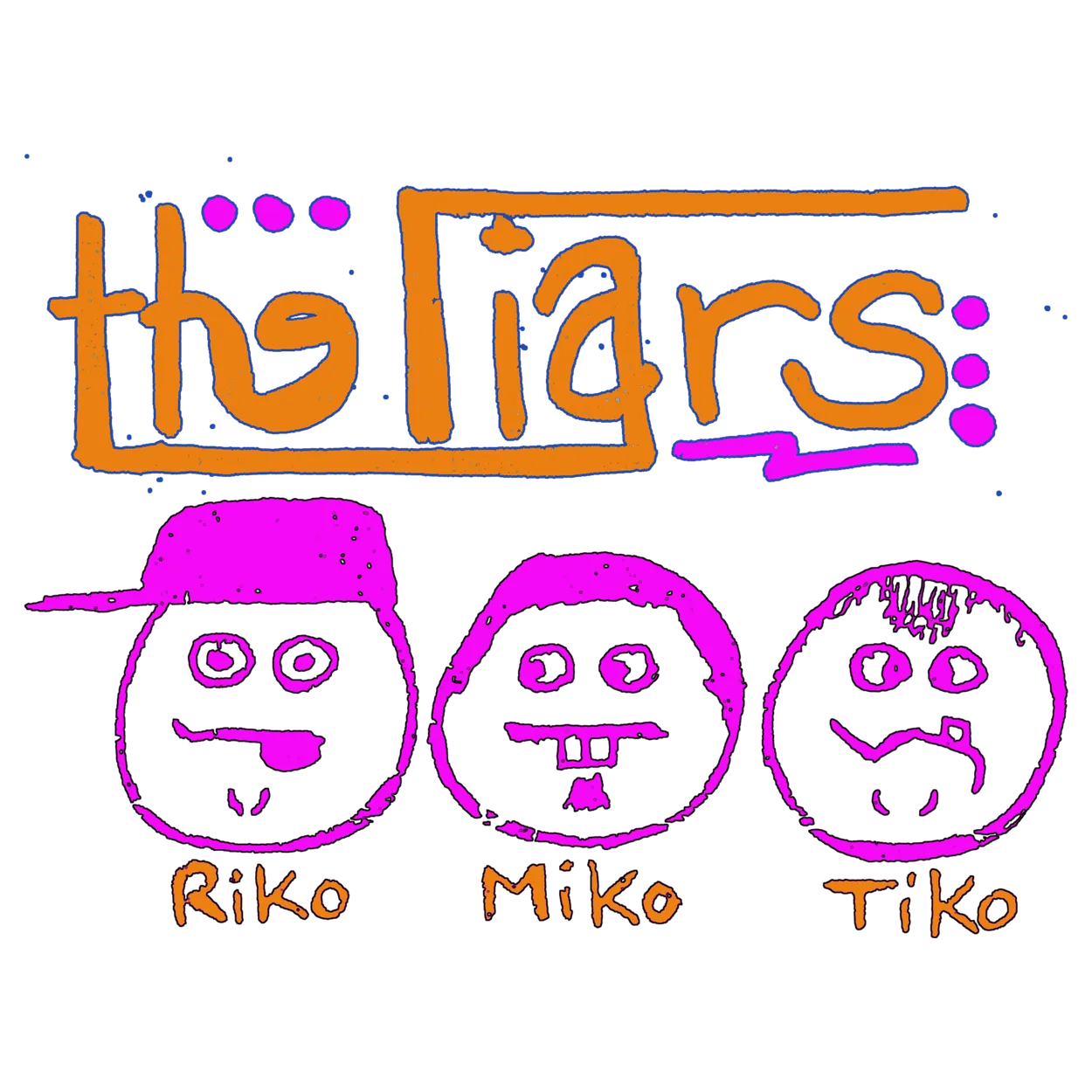 The Liars 3 Heads Tee