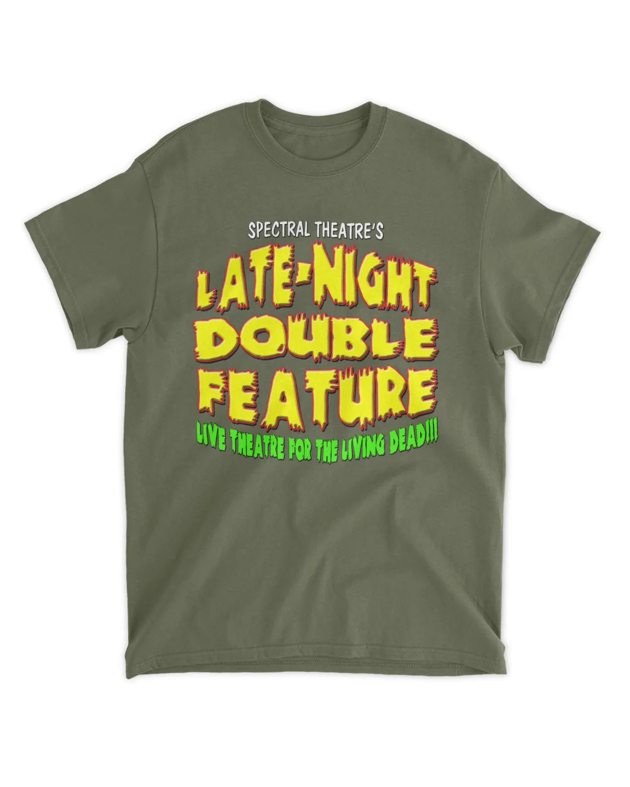 Spectral Theatre's Late-Night Double Feature Tee
