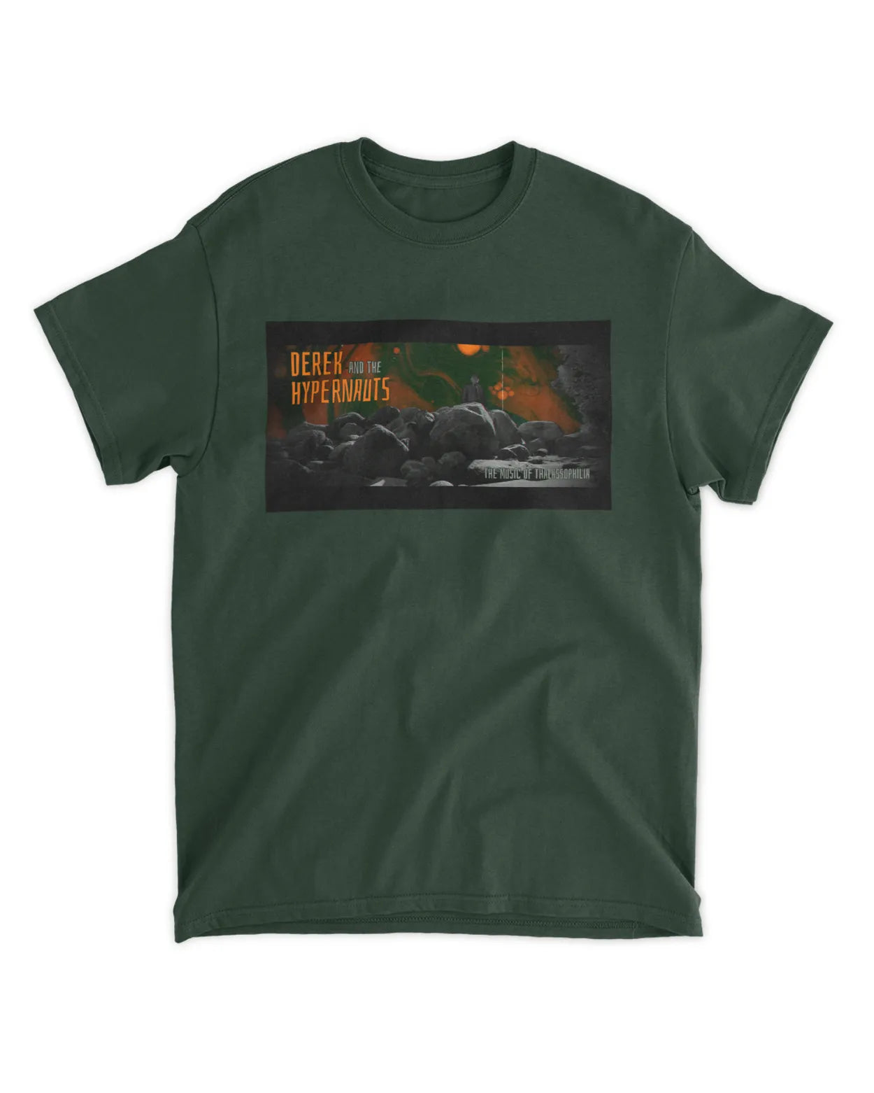 Derek and the Hypernauts Cover Art Tee