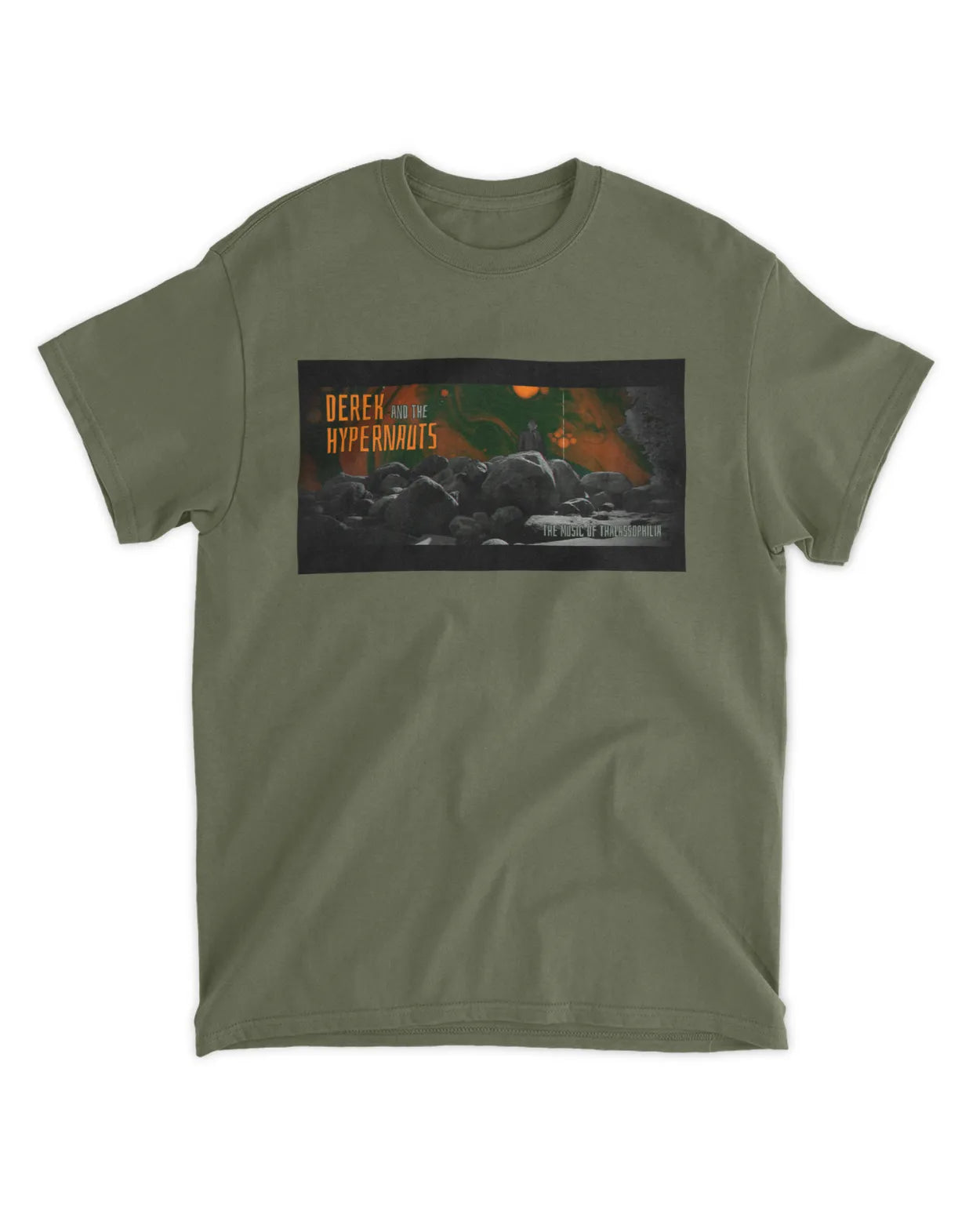 Derek and the Hypernauts Cover Art Tee