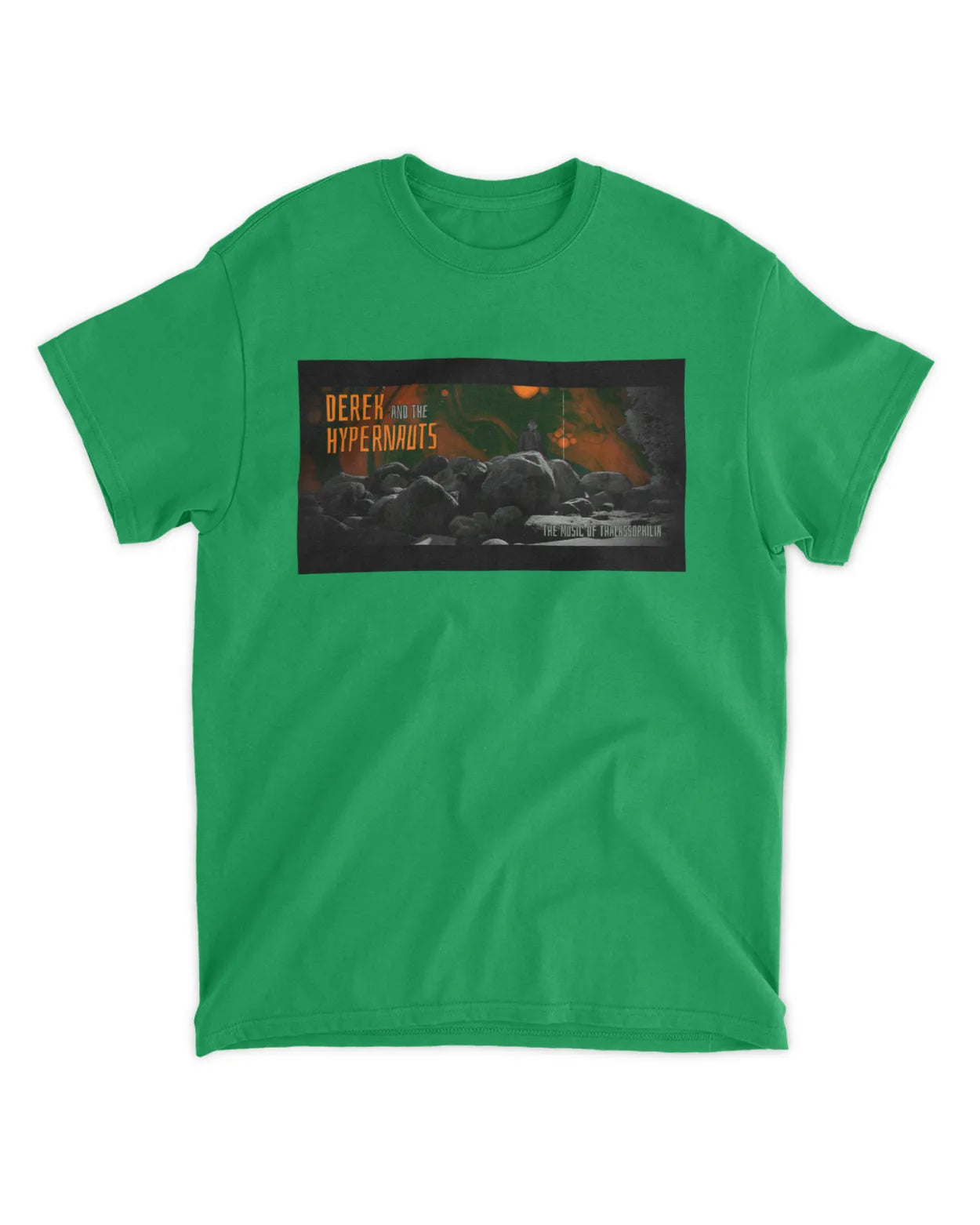 Derek and the Hypernauts Cover Art Tee
