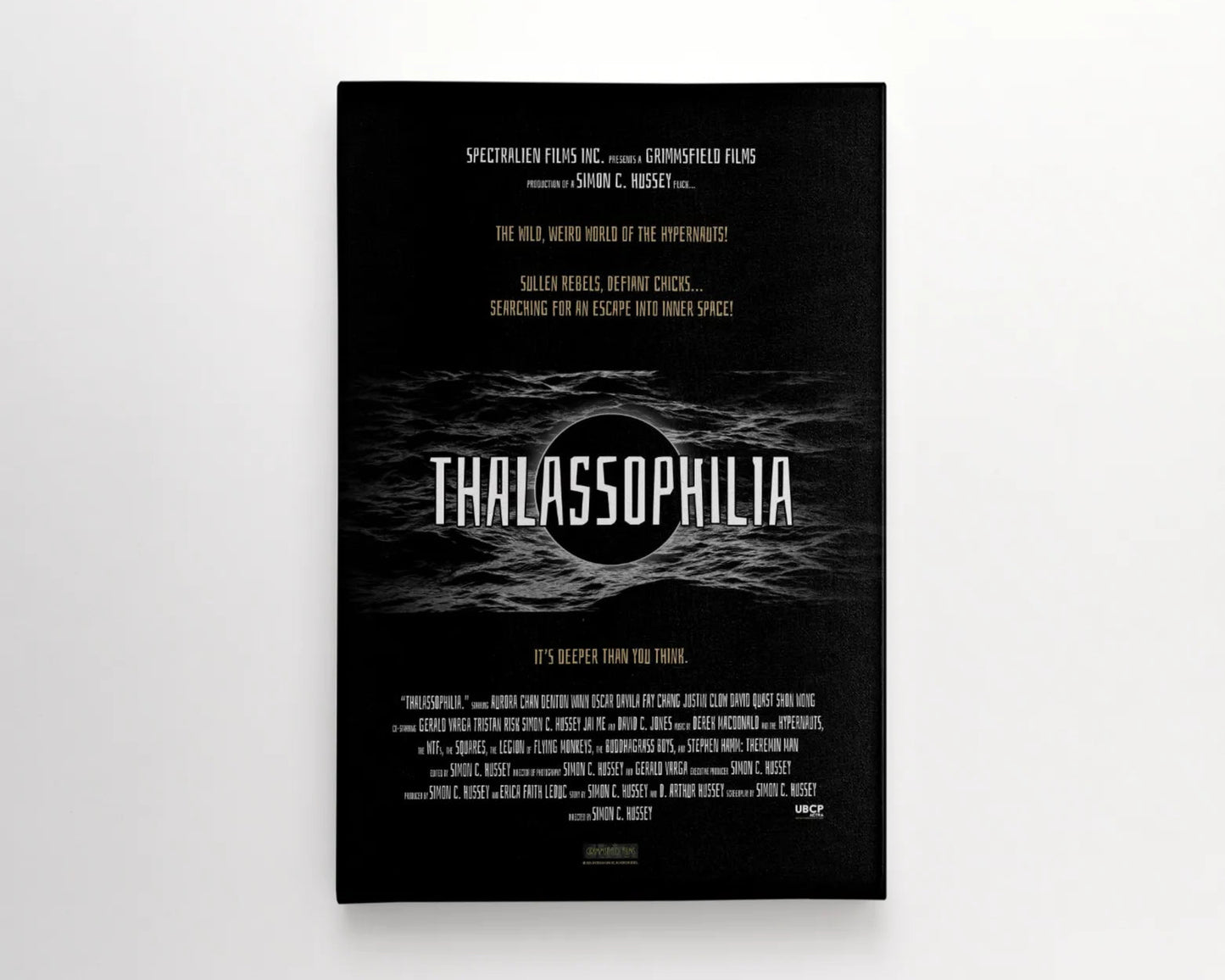 Thalassophilia Poster Art On Canvas
